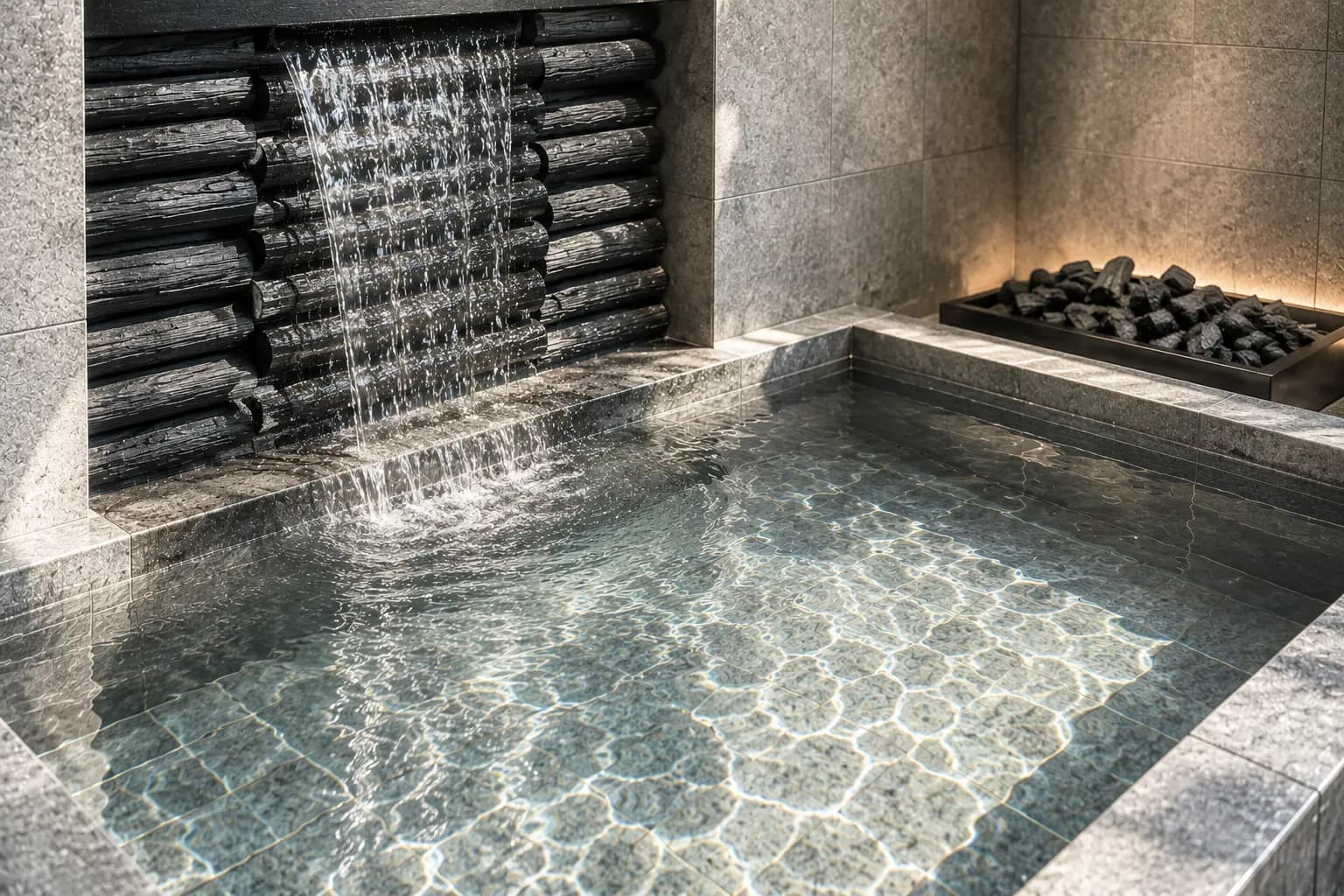 Charcoal Filtered Water