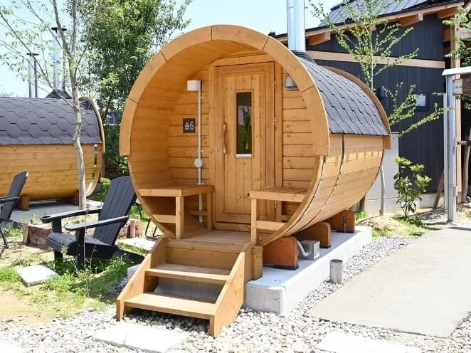 Barrel-Sauna (Privatsauna) 1