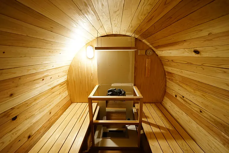 Barrel Sauna 1
