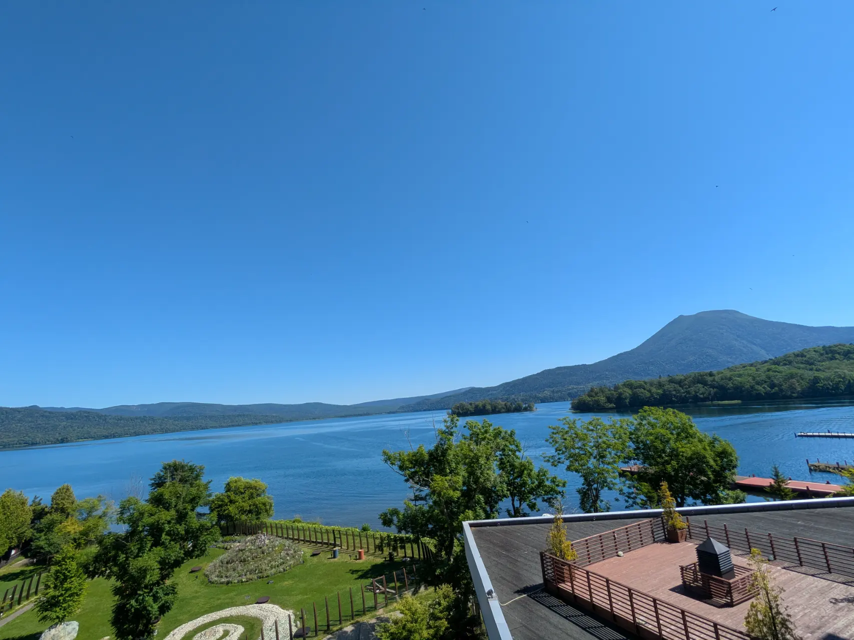 Lake Akan in the morning