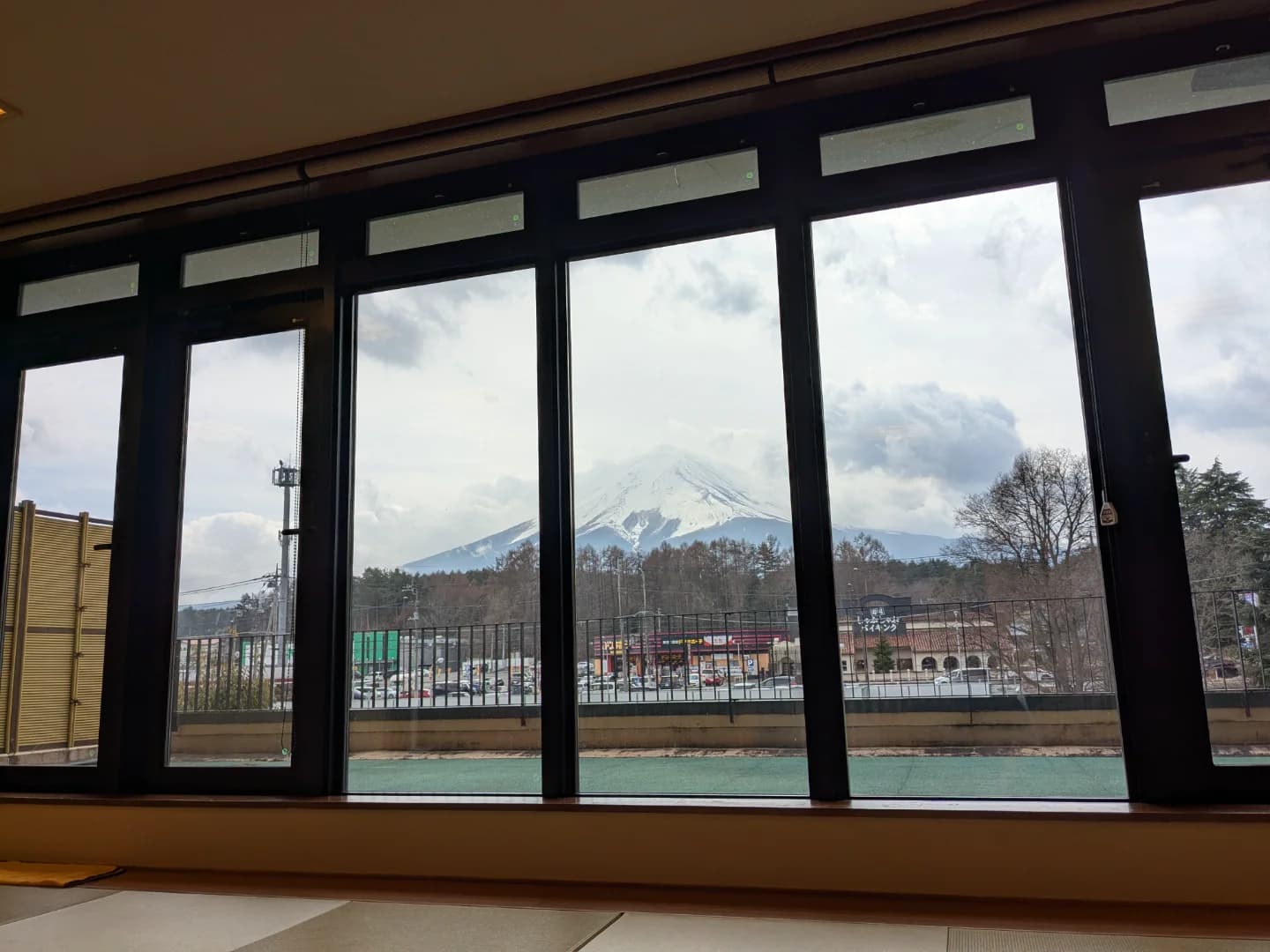 Blick aus dem Panorama-Ruheraum der Einrichtung