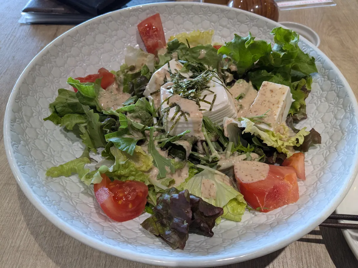 豆腐沙拉