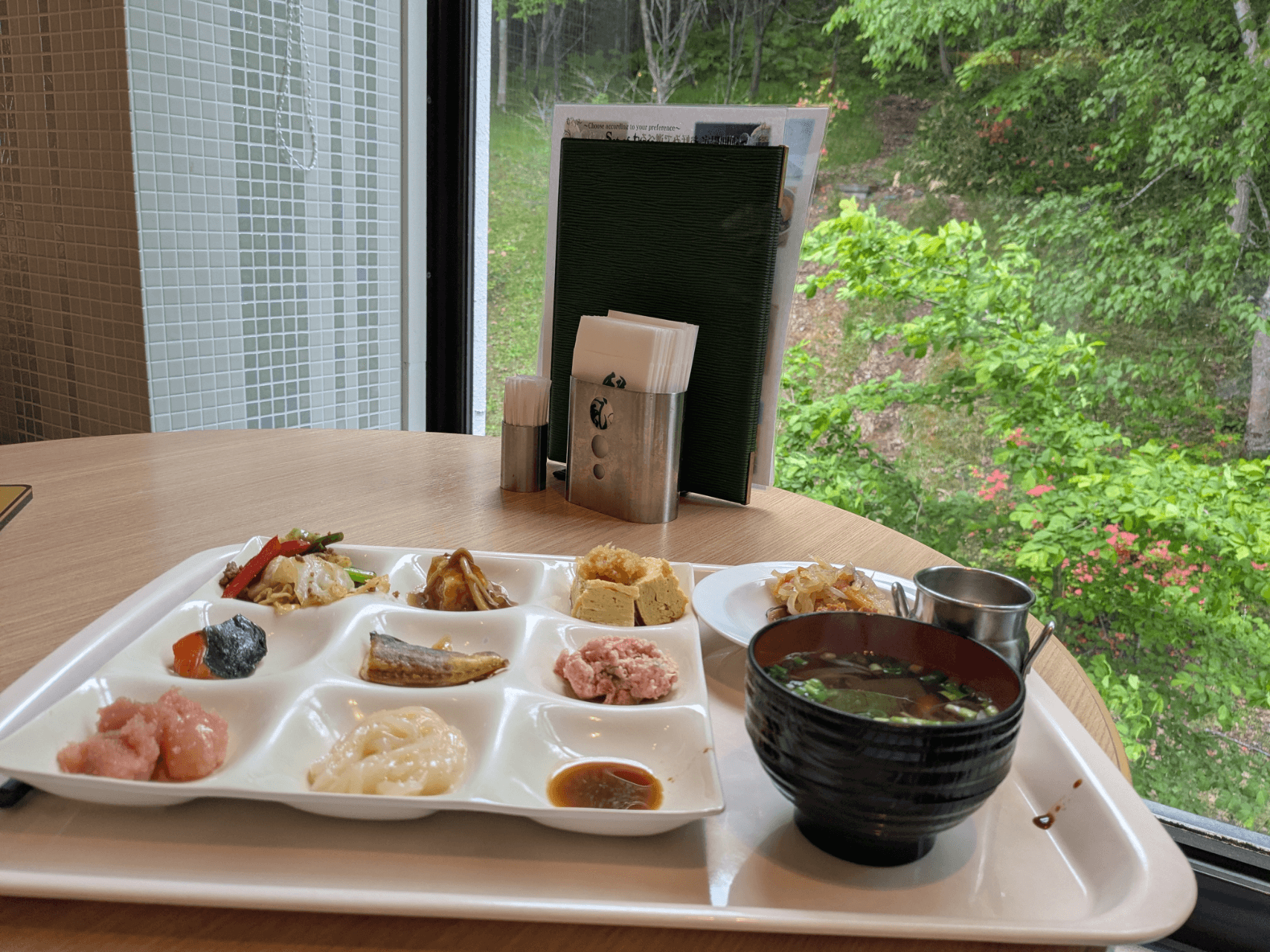 Breakfast buffet