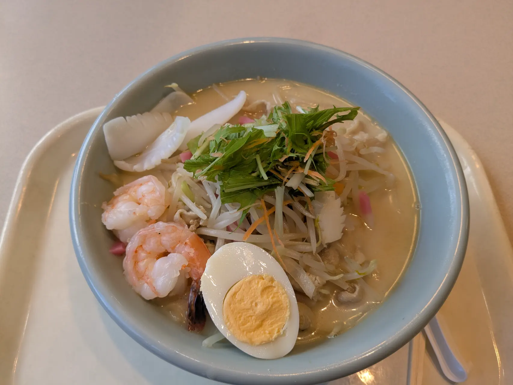Lunch: seafood champon