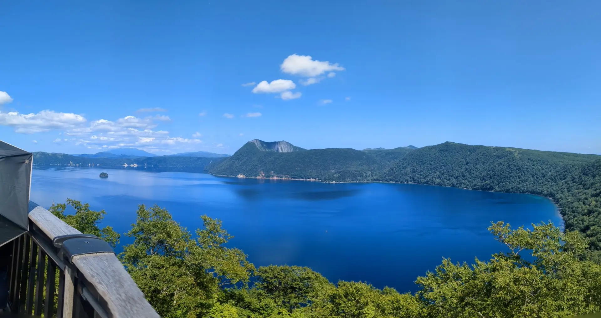 Lake Mashu, a stop along the journey
