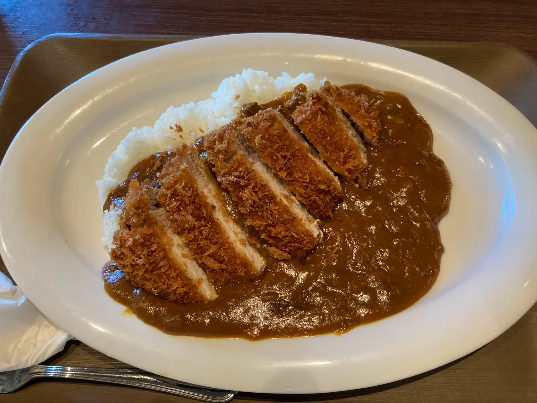 Sauna meal curry rice en el restaurante de la instalación