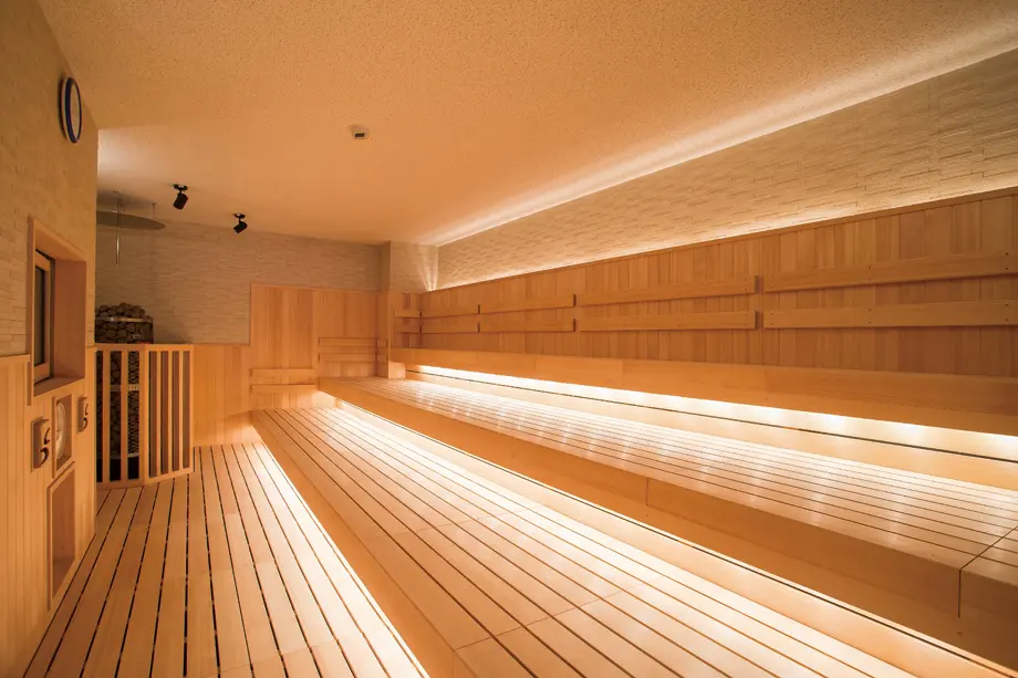 Sauna room view